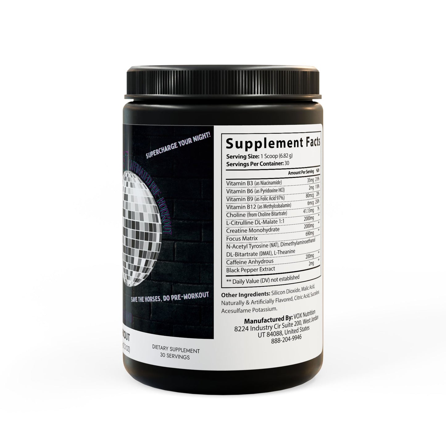 Disco Dust - Pre-Workout: Fruit Punch Flavored