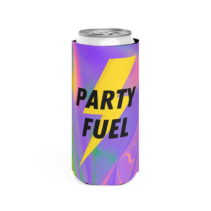 Party Fuel - Slim Can Coozie