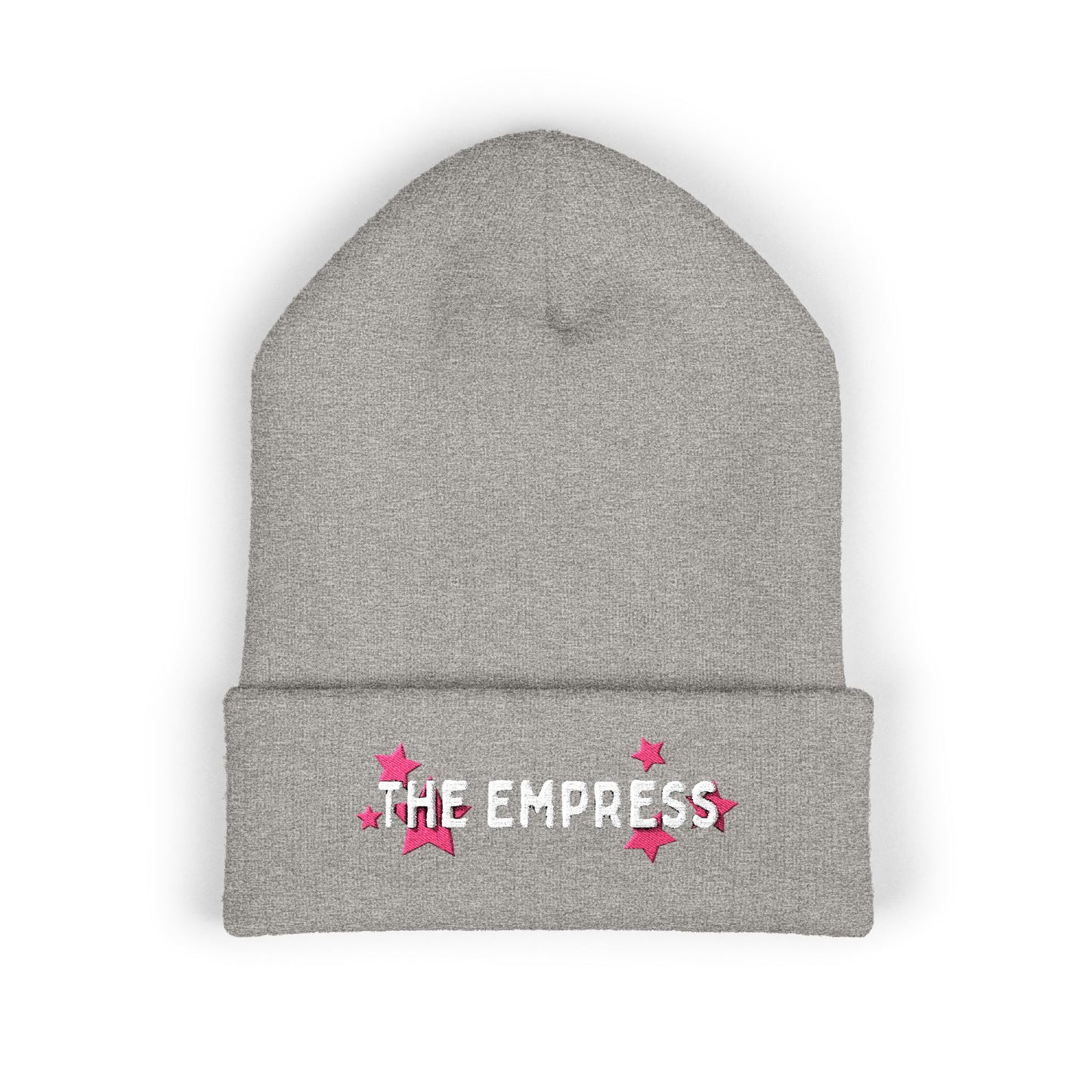 The Empress - Embroidered -White Text