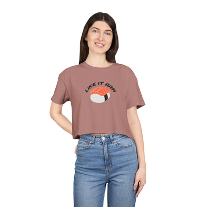 LIKE IT RAW - Sushi Croptop