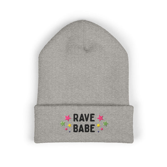 Rave Babe Beanie - Embroidered