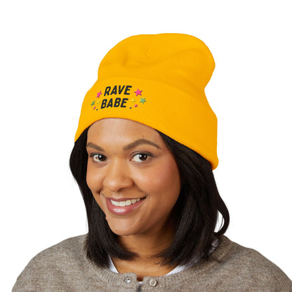 Rave Babe Beanie - Embroidered
