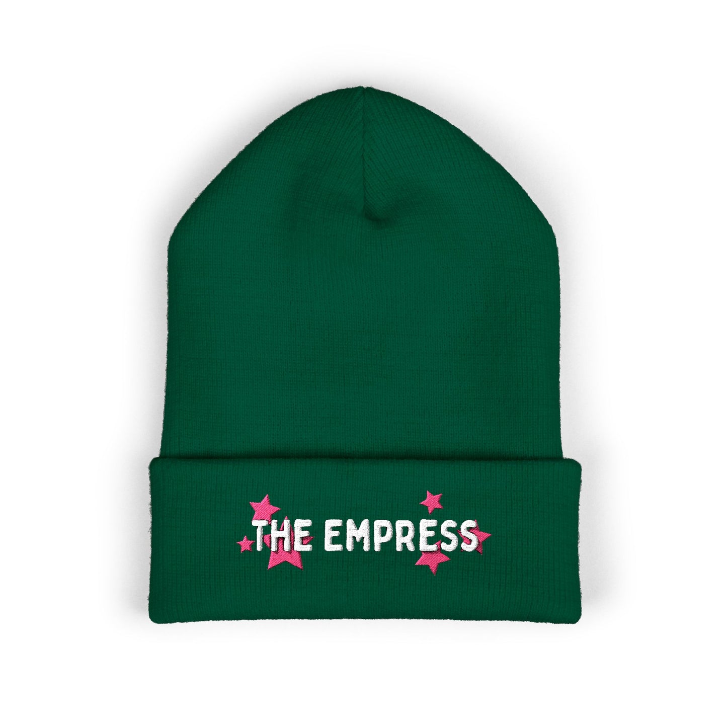 The Empress - Embroidered -White Text