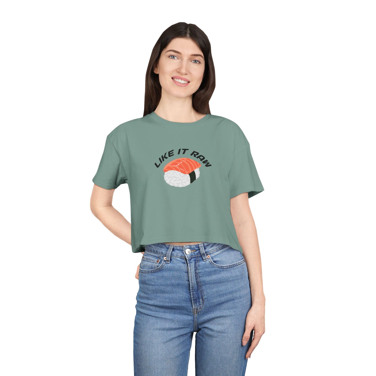 LIKE IT RAW - Sushi Croptop