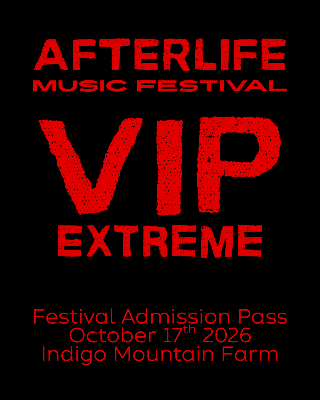 VIP EXTREME PASS - Early Bird Discount
