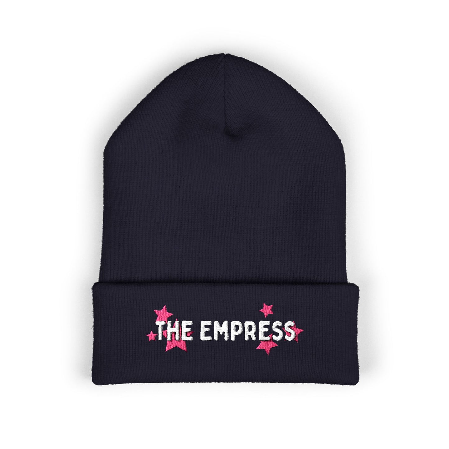 The Empress - Embroidered -White Text