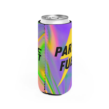 Party Fuel - Slim Can Coozie