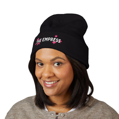 The Empress - Embroidered -White Text