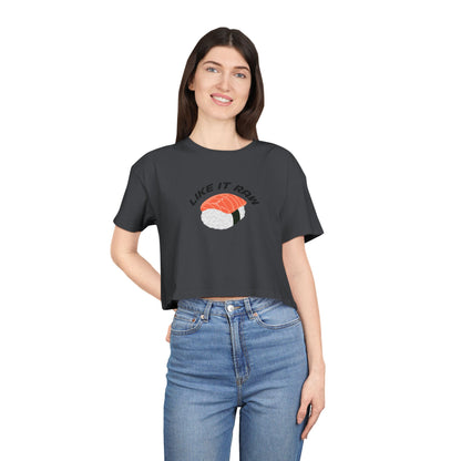 LIKE IT RAW - Sushi Croptop