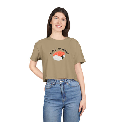 LIKE IT RAW - Sushi Croptop