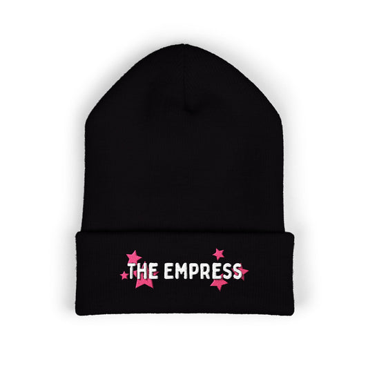 The Empress - Embroidered -White Text