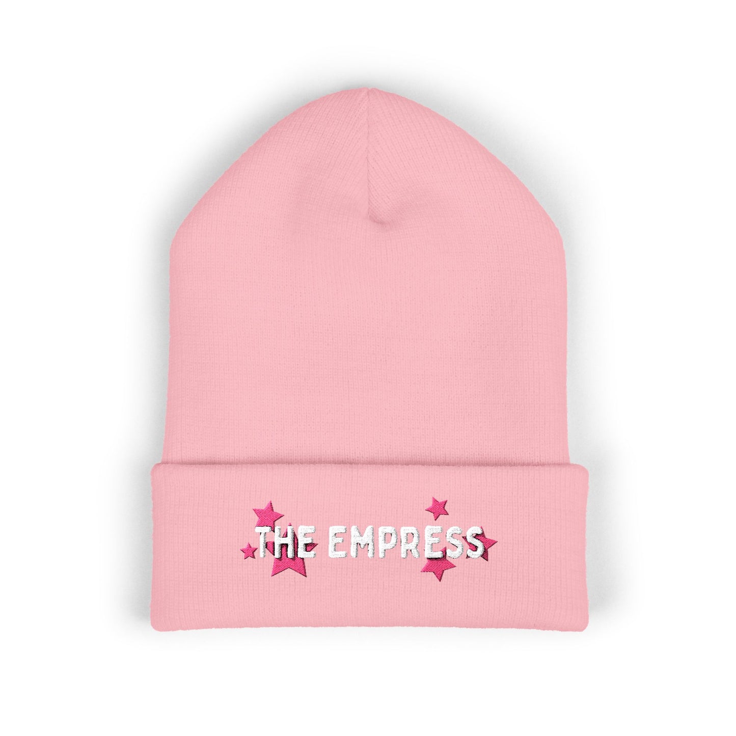 The Empress - Embroidered -White Text
