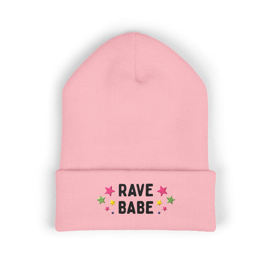 Rave Babe Beanie - Embroidered