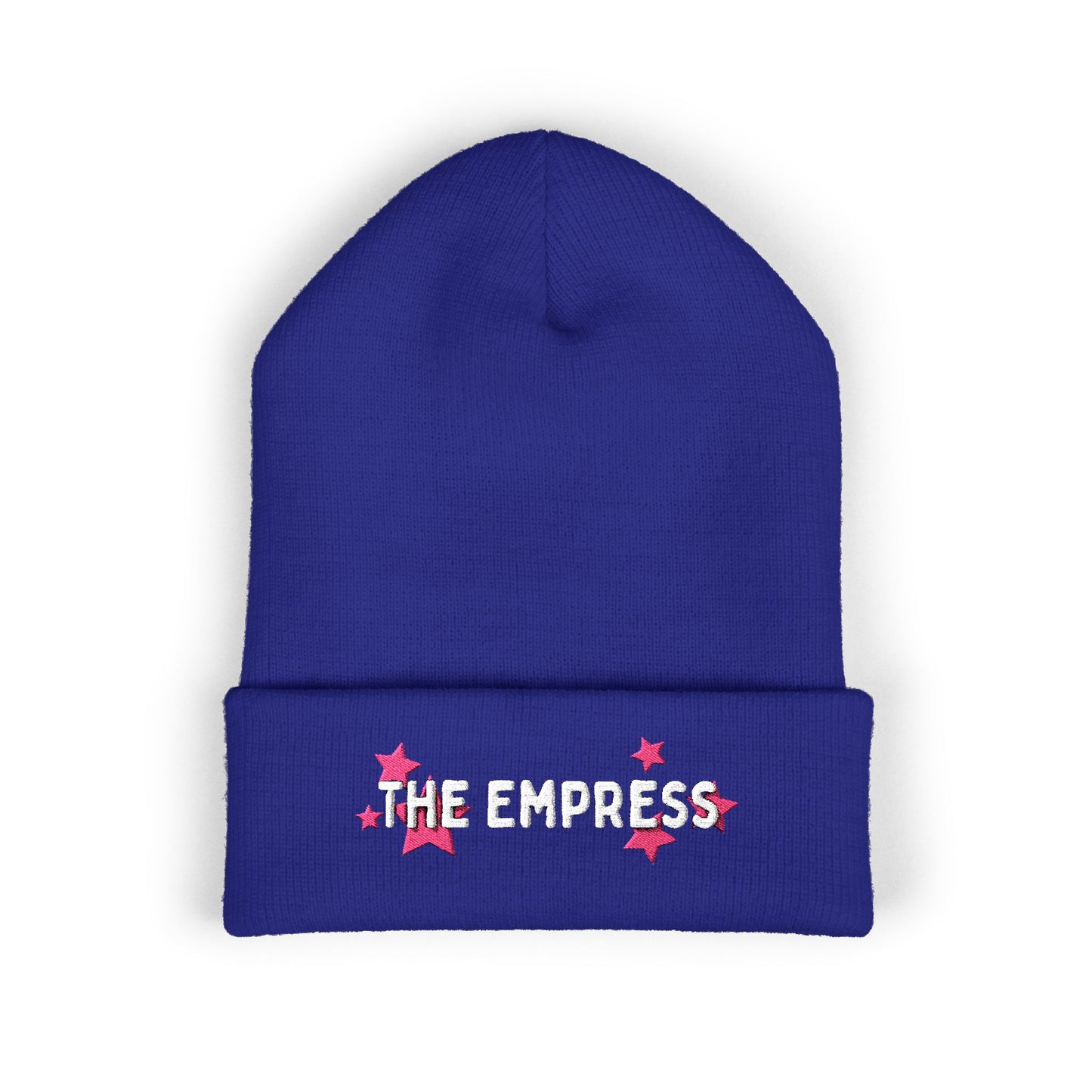 The Empress - Embroidered -White Text